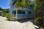 Satori Beach, ground level beach house on West Bay Beach